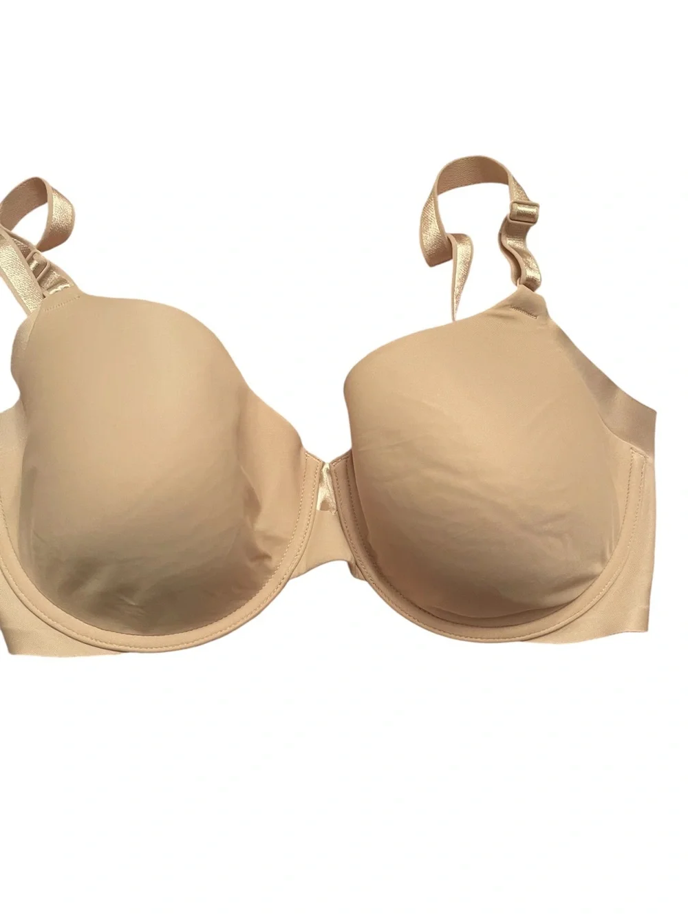 Olga By Warners No Side Effects Underwire T-Shirt Bra SZ 36D EUC